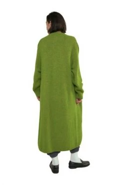 American Vintage Vesten Long Cardigan Green -American Vintage Verkoop c8ac6c3437387071453562df48f9e960