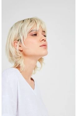 American Vintage T-shirts T-SHIRT IDO KORTE MOUWEN White -American Vintage Verkoop cc3ab8d34b22ea54b317901451eafe2f