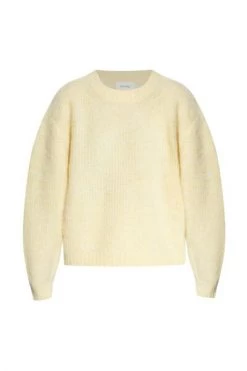 American Vintage Sweaters Loose-fitting Sweater Yellow -American Vintage Verkoop d1324ed18422ca782bc3071d5cc66b01