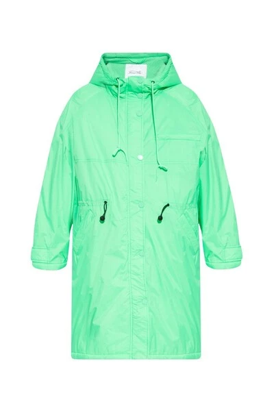 American Vintage Regenjassen Oversize Jacket With Light Insulation Green -American Vintage Verkoop d8361c2f2fb60b6e6b5564b56d2a56cb