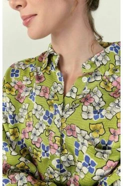 American Vintage Longsleeve Shirts Shirts Green -American Vintage Verkoop d83f7e24c08baa3dda82d10f3e6e6af5