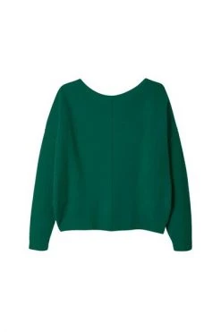 American Vintage Sweaters Classic Damsville Sweater Green -American Vintage Verkoop da6c12c54b83f13a2606d5460ea97b9a