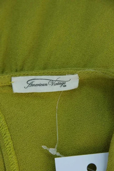 American Vintage Vintage Tops Pre-owned Polyester Jumpsuit Yellow 5 American Vintage Vintage Tops Pre-owned Polyester Jumpsuit Yellow - Afbeelding 3