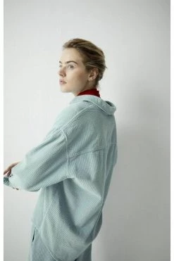 American Vintage Longsleeve Shirts Shirts Blue