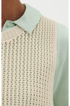 American Vintage Truien & Vesten SPENCER Vest Beige -American Vintage Verkoop f5de7c2c3e9c084e8f2e77ab118f8634