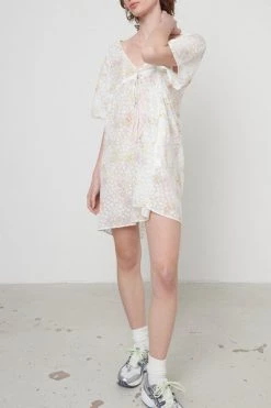 American Vintage Casual Jurken Short Dresses White -American Vintage Verkoop f613b1efa91ab4154e3fb788de0e3556