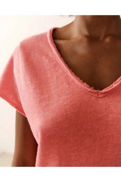 American Vintage T-shirts T-shirt Pink -American Vintage Verkoop fe13c53d7788e2363d21807493f2d422